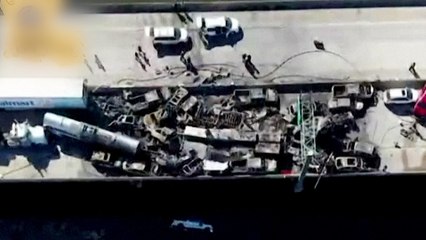 Hasta 158 vehículos implicados en un accidente en Louisiana por la "superniebla"