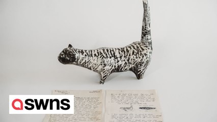 Sculpture David Hockney gave couple who sheltered him from storm fetches £111,875 at auction