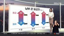 [생활날씨] 밤까지 서쪽 비 조금…내일 출근길 짙은 안개