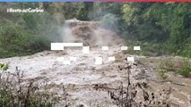 Maltempo oggi Emilia Romagna: il video del fiume Bratica in piena