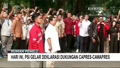Gelar Deklarasi Dukungan Capres-Cawapres Malam Ini, ke Mana Pilihan PSI Berlabuh?