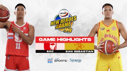 NCAA 99 Men's Basketball EAC vs. SSC-R (Highlights) | NCAA Season 99