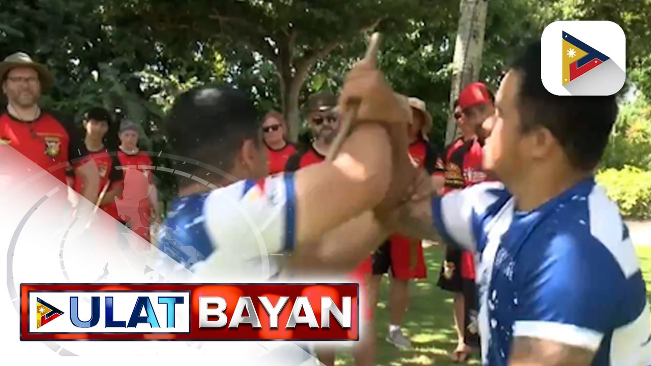 Mga dayuhan sa Estados Unidos at Australia, nagsanay ng arnis o eskrima sa Cebu