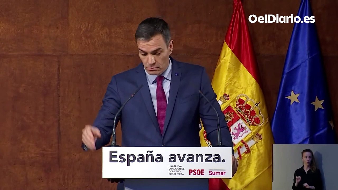 Sánchez: "Frente a la derecha 'trumpista' nosotros defenderemos una democracia viva"