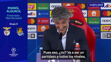 BENFICA - REAL SOCIEDAD | RUEDA de PRENSA de Imanol ALGUACIL | DIARIO AS