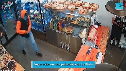 Fugaz robo en una panadería de La Plata