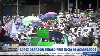 López Obrador reacciona a la marcha de los trabajadores del PJF
