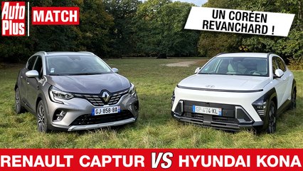 RENAULT CAPTUR VS HYUNDAI KONA : duel de SUV compacts ! - MATCH