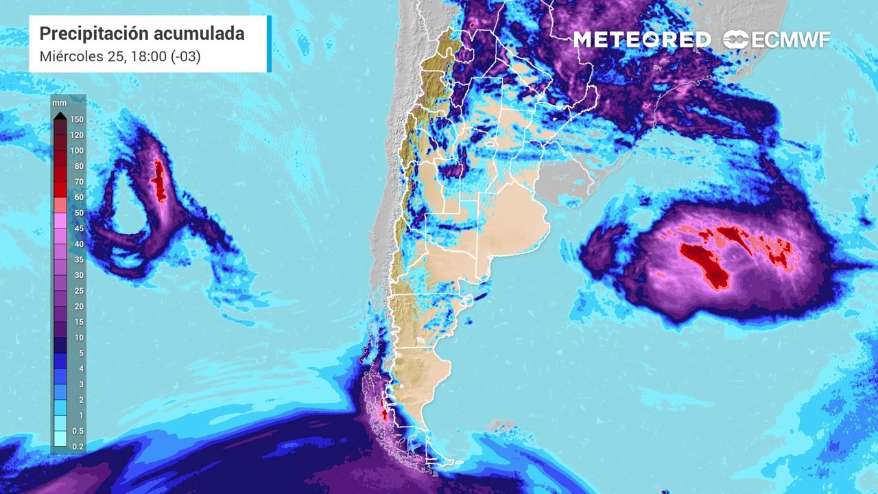 Lluvias acumuladas