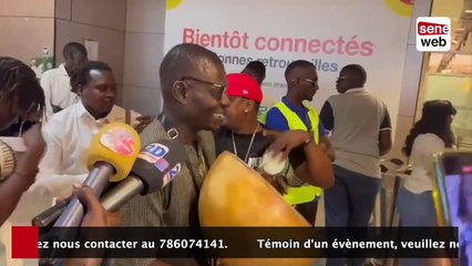 L'arrivée triomphale de Viviane Chidid à Dakar après son sacre
