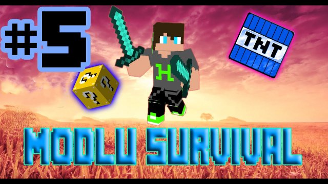 Minecraft Modlu Survival - Bölüm 5 - Madenlerde Hazırlık