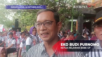 Relawan BABE GP Karanganyar Yakin Ganjar-Mahfud Pasti Menang Pilpres 2024