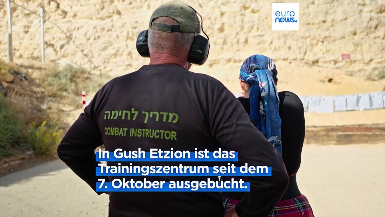 MItten im Krieg greifen auch israelische Zivilisten zu den Waffen