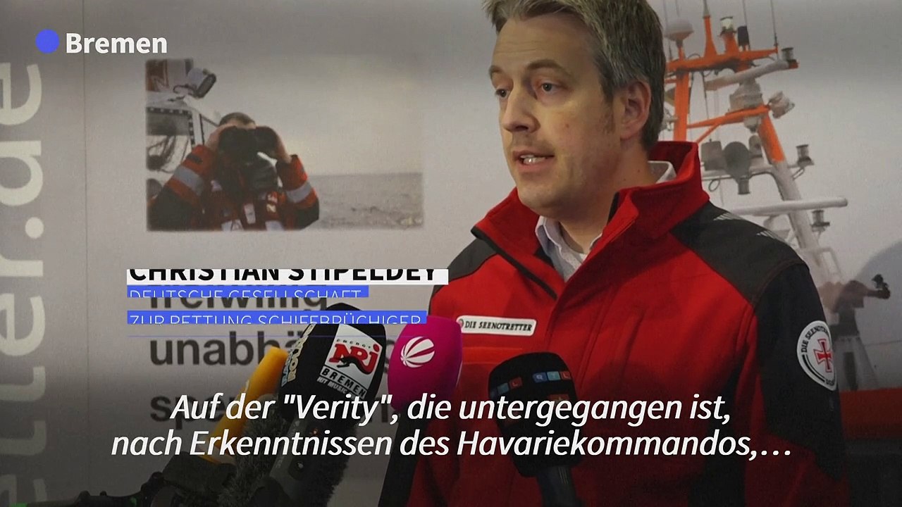 Seenotretter: "herausfordernde wetterbedingungen" vor helgoland