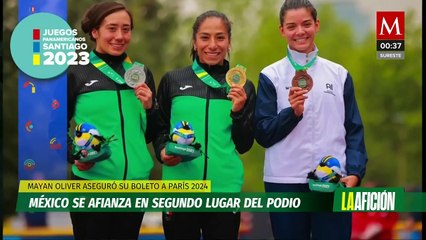 Mayan Oliver gana medalla de oro en pentatlón moderno y consigue plaza olímpica