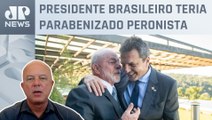 Sergio Massa diz que apoio em segundo turno na Argentina é “decisão de Lula”; Motta comenta