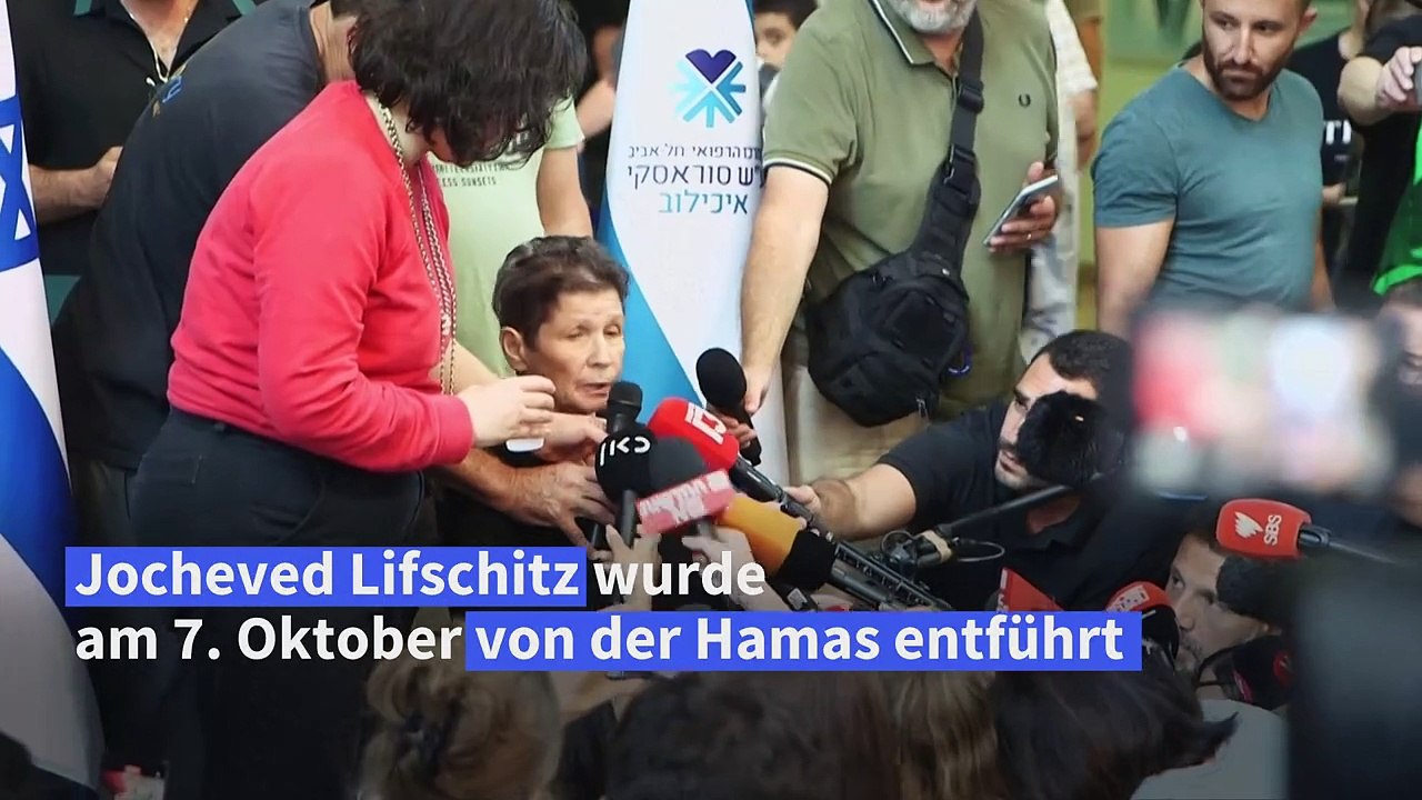 Freigelassene Hamas-Geisel: 'Sie haben uns gut behandelt'