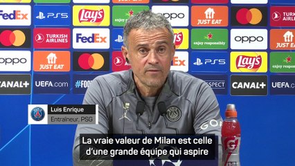 Enrique : "C'est un tournant pour tout le monde"