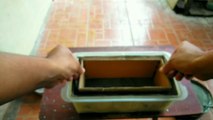 DIY!!! HOW TO MAKE A BONSAI POT FROM USED CARDBOARD