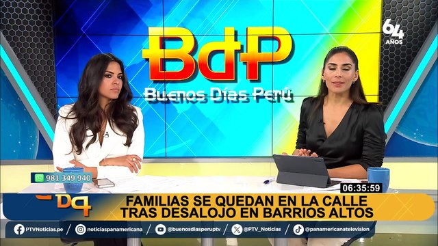 Adultos mayores fueron detenidos tras enfrentamiento con la policía por desalojo en Barrios Altos