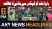 ARY News 6 PM Headlines 24th October 23 | Babar Azam's Captaincy in Trouble | Prime Time Headlines