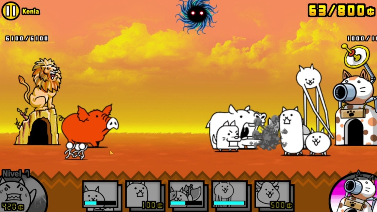 El gato lechero es muy rápido | THE BATTLE CAT