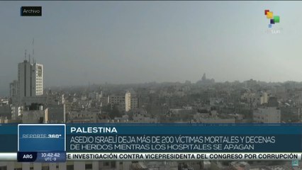 Reporte 360º 24-10: Red hospitalaria de Palestina está al borde del colapso