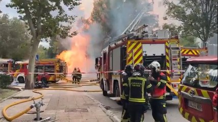 Una incendio obliga a evacuar un colegio mayor en Ciudad Universitaria