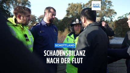 Unwetter in Schottland: Regierungschef verspricht staatliche Hilfen