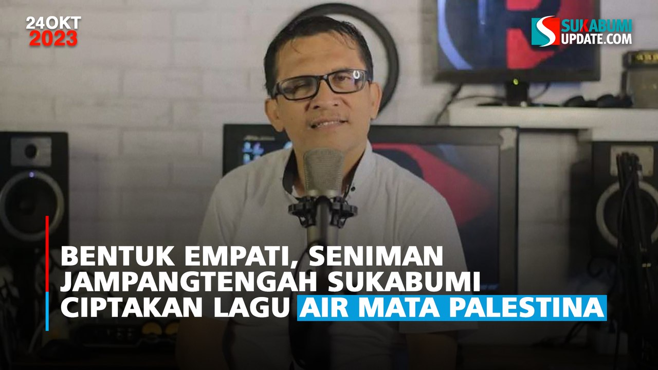 Bentuk Empati, Seniman Jampangtengah Sukabumi Ciptakan Lagu Air Mata Palestina