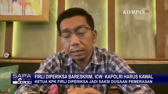Ketua KPK Firli Bahuri Diperiksa Bareskrim, ICW: Kapolri Harus Kawal!
