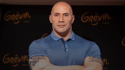 Dwayne Johnson alias "The rock", sa statue au musée Grévin fait débat