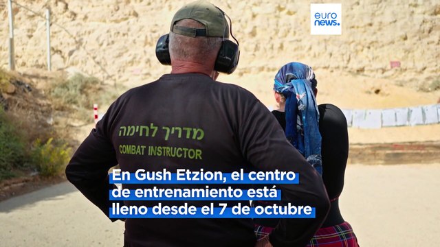 Civiles israelíes se arman tras los ataques de Hamás, sobre todo en las colonias de Cisjordania