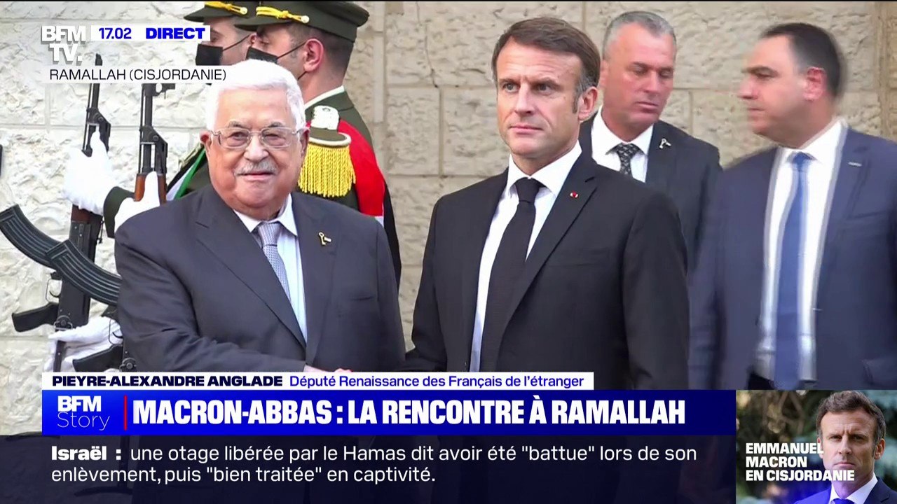 Rencontre entre Emmanuel Macron et Mahmoud Abbas: "C'est symboliquement important", pour Pieyre-Alexandre Anglade (député “Renaissance” des Français de l’étranger)