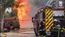 Una explosión de gas sin heridos obliga a evacuar un colegio mayor en Madrid