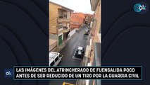 Las imágenes del atrincherado de Fuensalida poco antes de ser reducido de un tiro por la Guardia Civil