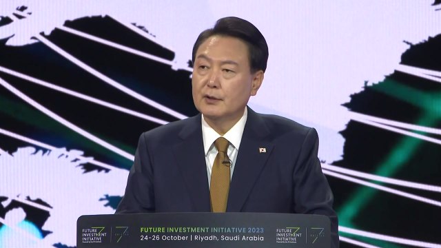尹 대한민국은 최적의 협력 파트너...함께해달라 / YTN