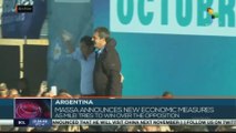 Argentina: Massa announces economic measures and Milei calls on the opposition sectors