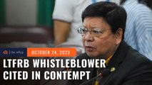 House cites in contempt LTFRB corruption whistleblower Tumbado