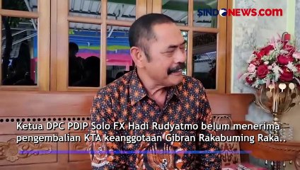 下载视频: Jadi Cawapres Prabowo, Gibran Rakabuming Belum Kembalikan KTA PDIP