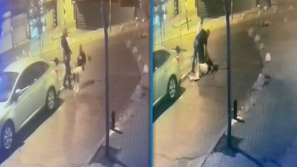 Şişli'de hastanelik eden tokatın kamera kayıtları ortaya çıktı