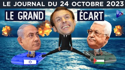 Israël - Palestine : Macron sur le fil du rasoir - JT du mardi 24 octobre 2023