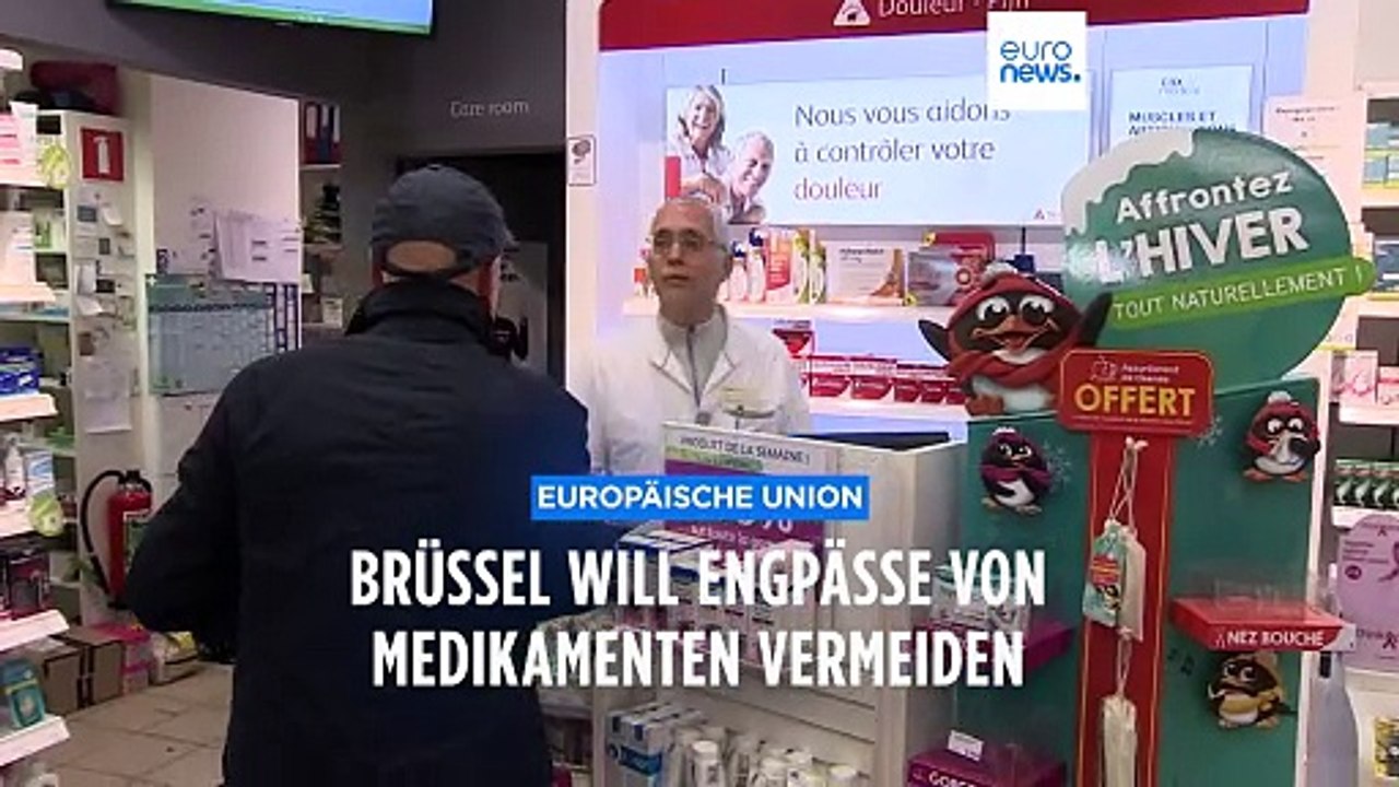 EU-Kommission geht gegen Versorgungsengpässe bei Medikamenten vor