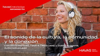 El sonido de la cultura, la comunidad y la conexión