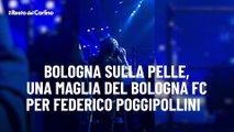 Bologna sulla pelle, una maglia del Bologna FC per Federico Poggipollini