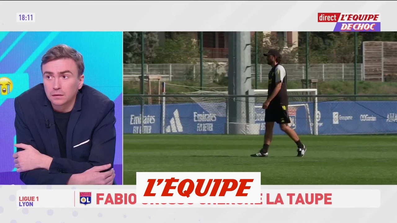 Chasse à la taupe et entraînement annulé : l'OL de Fabio Grosso s'enfonce  dans la crise - Le Parisien