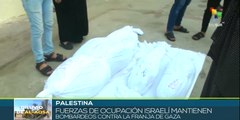 Fuerzas israelíes mantienen asedio genocida contra Franja de Gaza