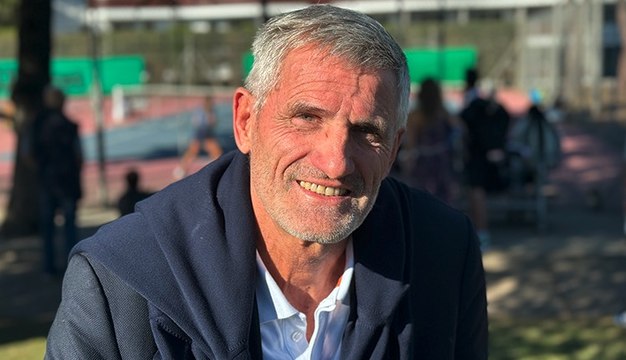 National Tennis Cup du Cap d'Agde avec Gilles Moretton, président de la FFT