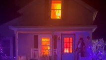 États-Unis : les pompiers interviennent pour des décorations d’Halloween (un peu trop) réalistes