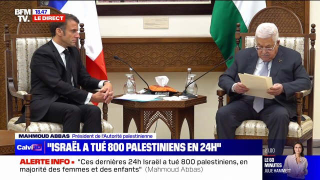 Mahmoud Abbas, président de l'Autorité palestinienne: Les autorités de l'occupation israélienne se sont éloignées de la paix et ont choisi les solutions militaires et sécuritaires